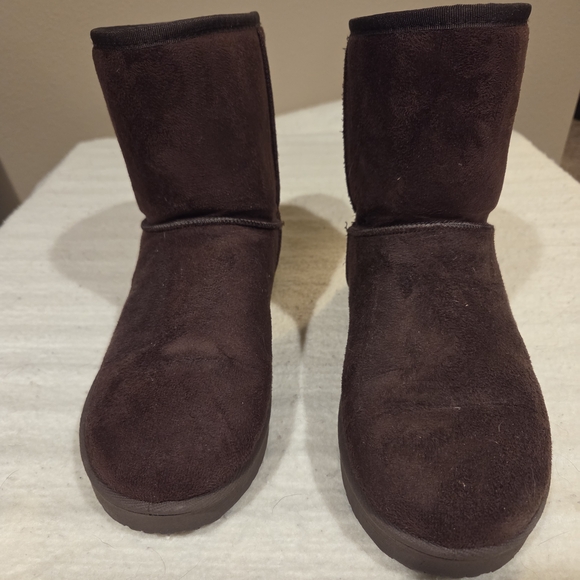Brown Suede Boots - Picture 2 of 6